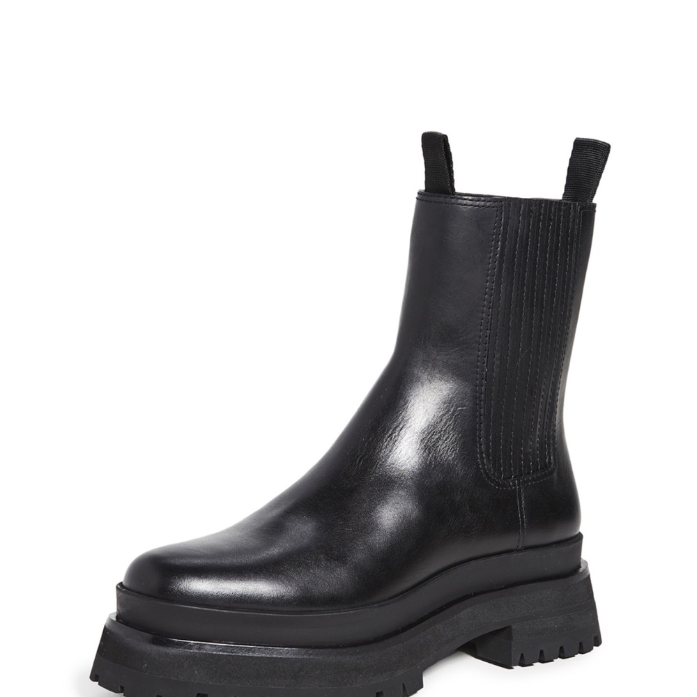 Brand New Loeffler Randall “Toni Lug Sole Platform” Boots